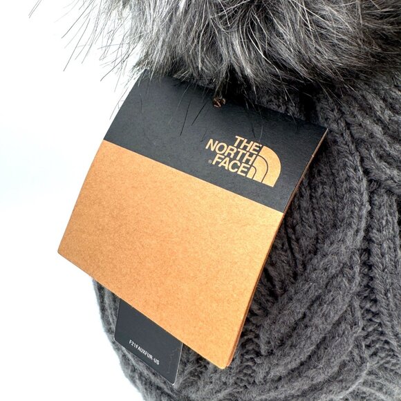 The North Face NWT Youth/junior small woman  Beanie. Vanadium Grey. - Picture 6 of 10